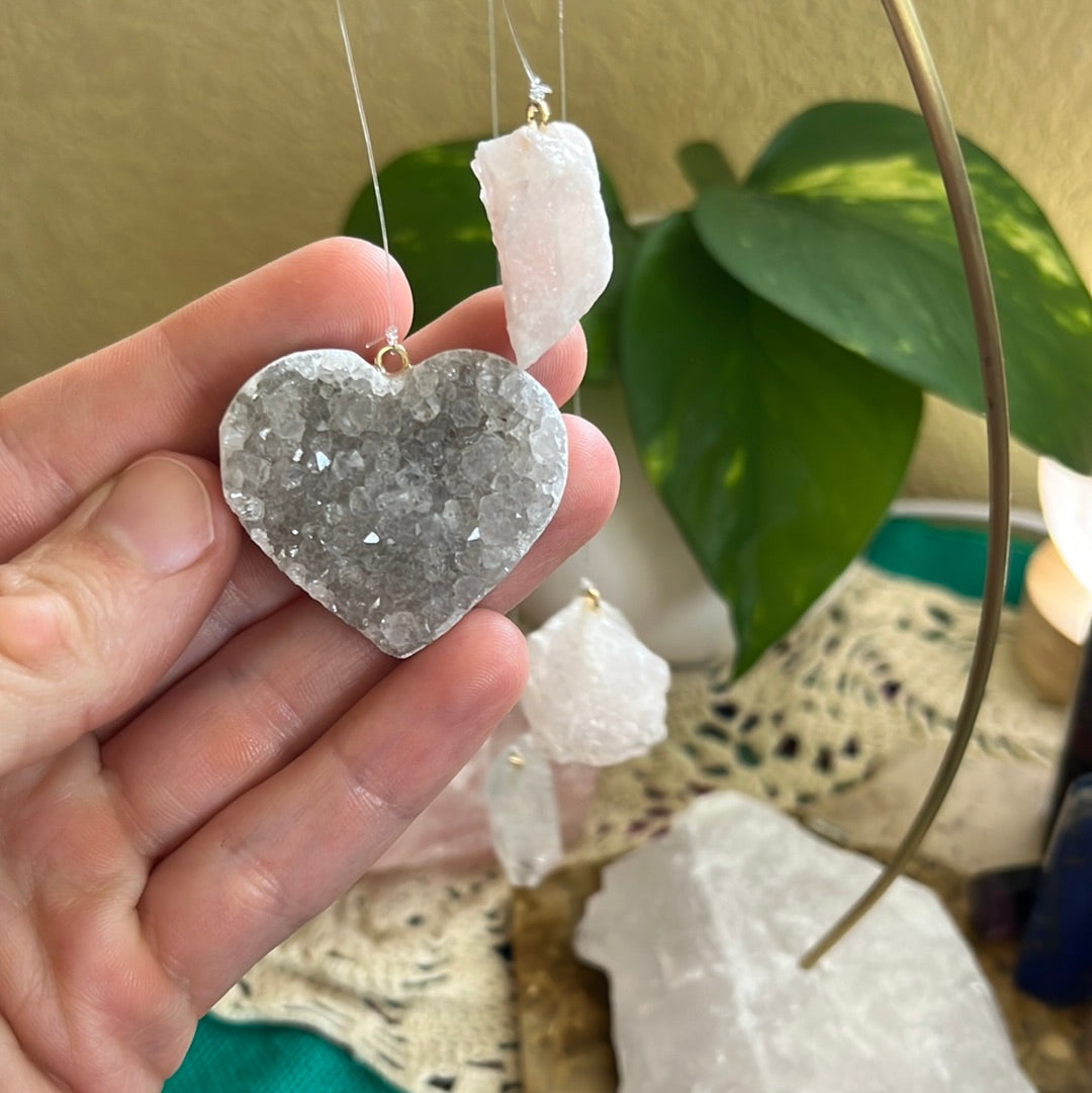 Rose Quartz- Table Chime