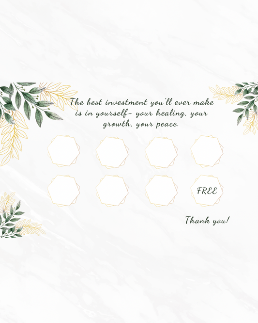 Self Love Punch Card